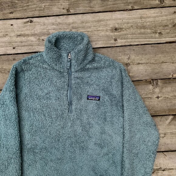 2018 Patagonia Los Gatos 1/4-Zip Fleece Jacket Medium - Picture 9 of 9